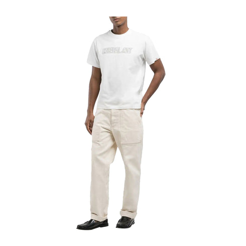 Replay T-shirt T-shirt Uomo con logo sfumato S - Francavilla Moda